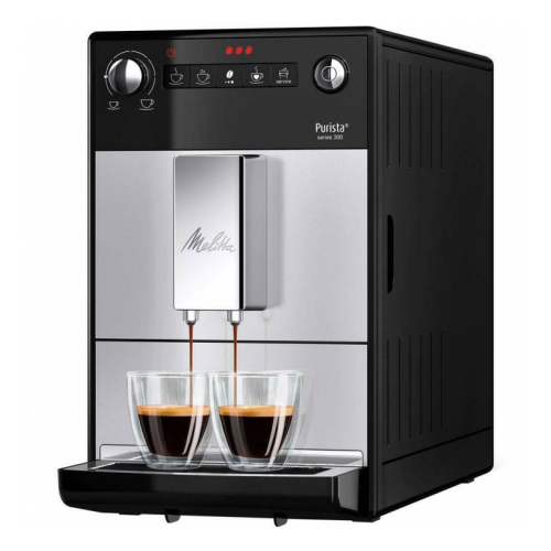 Кофемашина Melitta Caffeo F 230-101 серебристый/черный