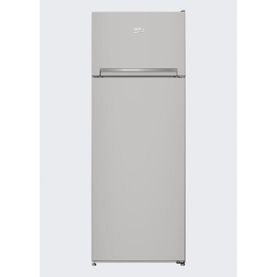 Холодильник Beko RDSK240M00S серебристый, 145х54х60см, двухкамерный, класс А, холод камера 179л, мороз камера 51л, капельный, климат класс SN, 41 дБ, полки - стекло