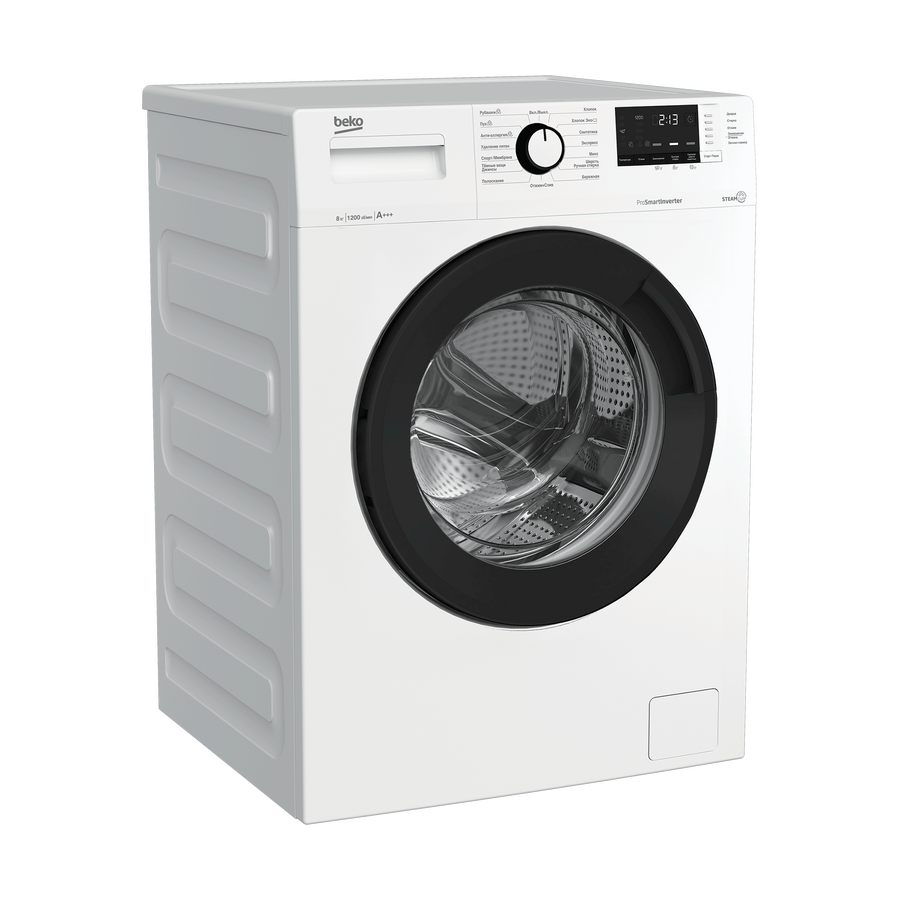 Стиральная машина BEKO WSRE8612XAWI