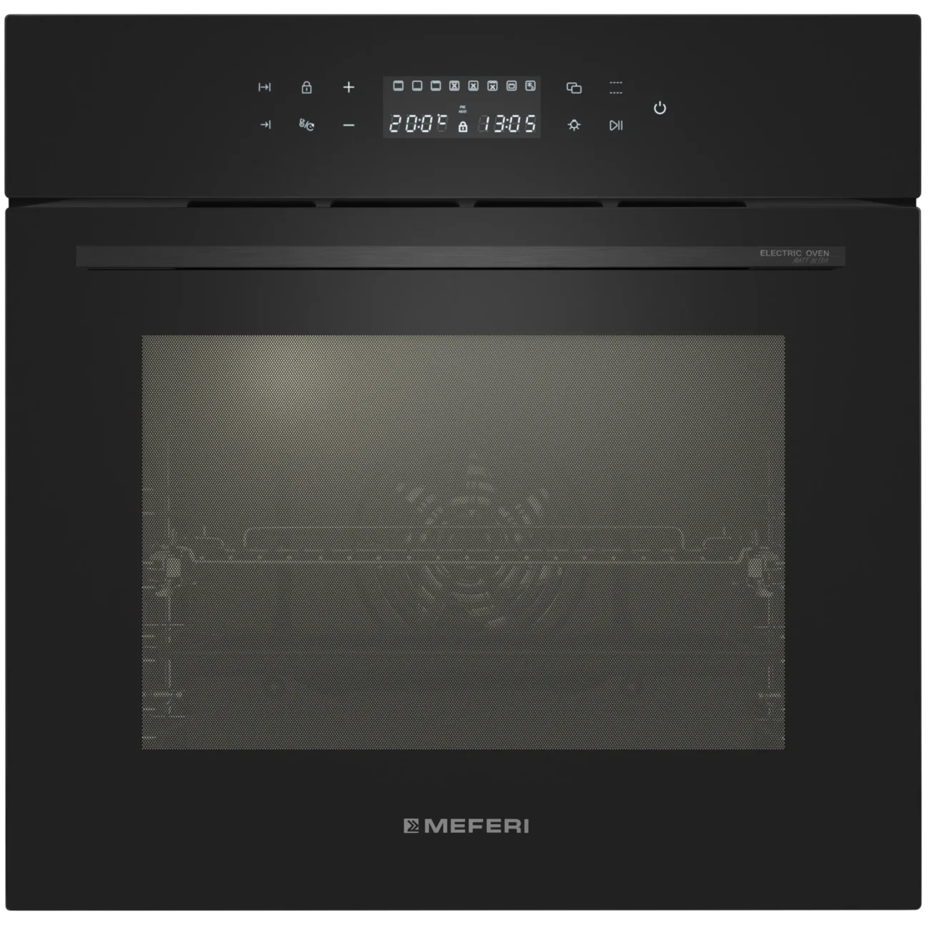 Духовой шкаф Meferi MEO6010BK Matt Ultra