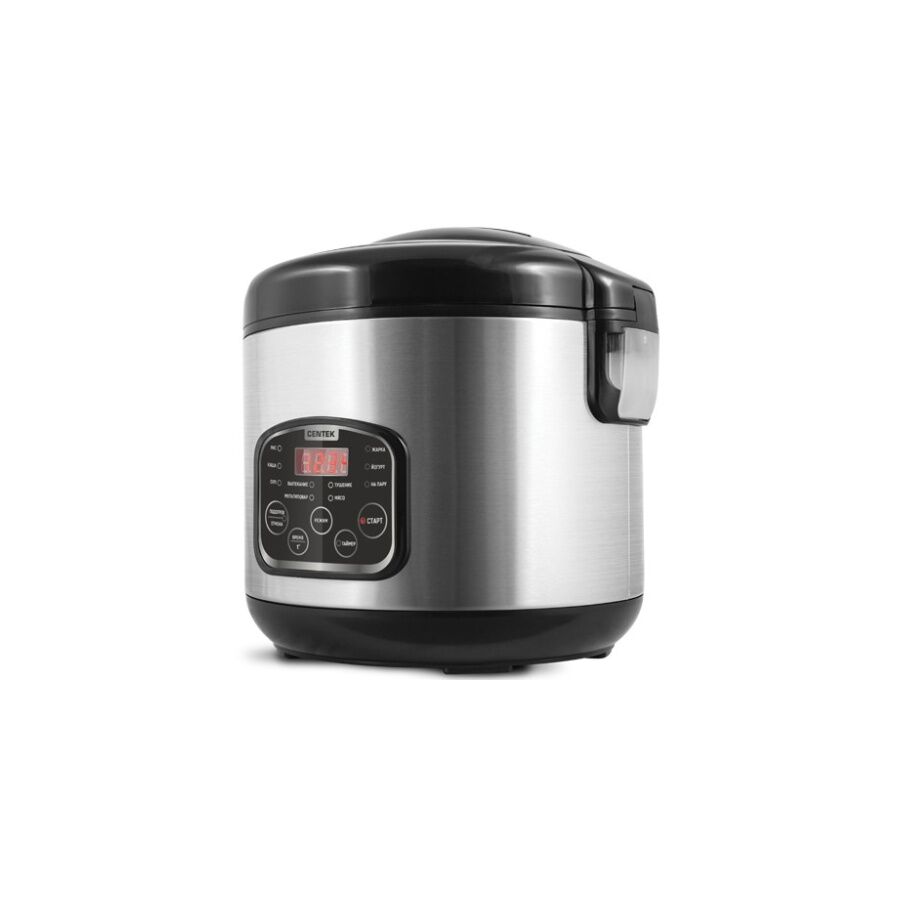 Мультиварка Centek CT-1490 чёрный/сталь