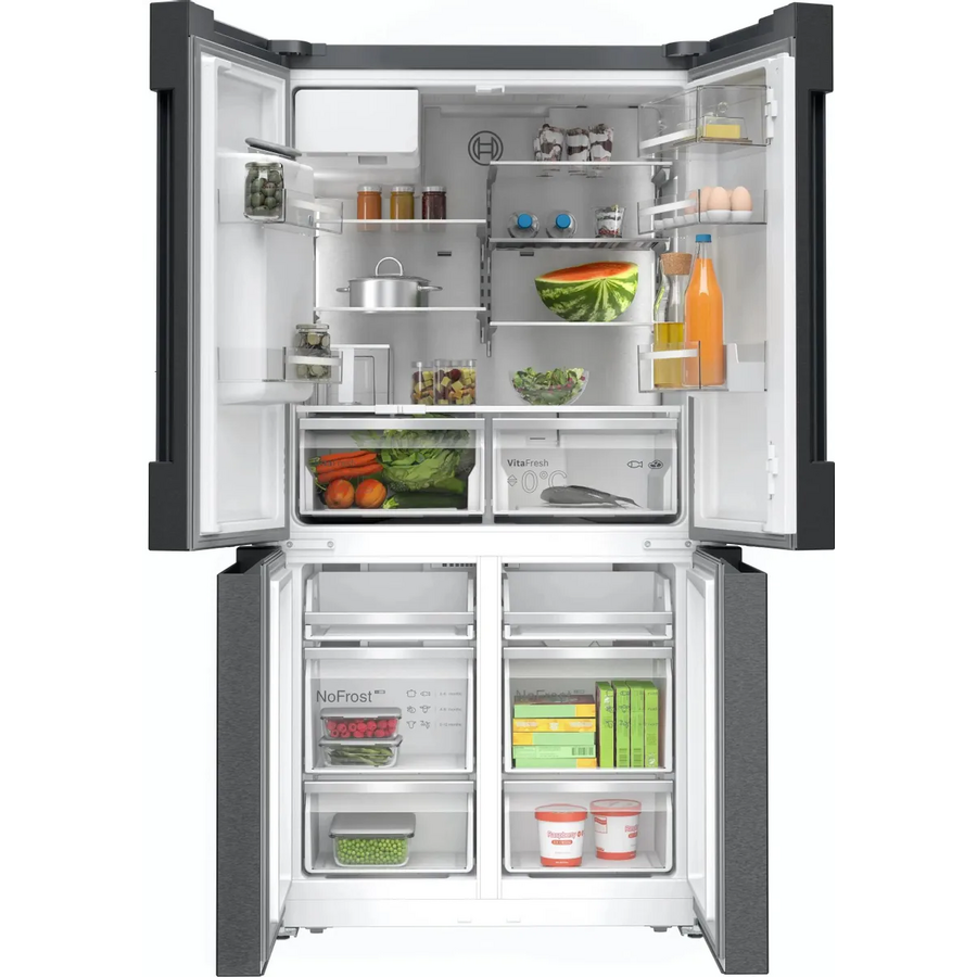 Холодильник Bosch KFI96AXEA Total No Frost, Side by Side антрацит