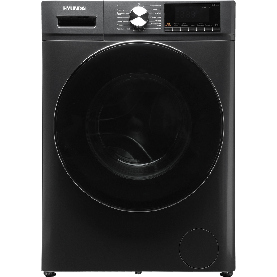 Стиральная машина Hyundai WFD8401 темно-серый