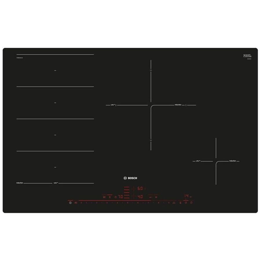 Варочная поверхность Bosch PXE801DC1E черный