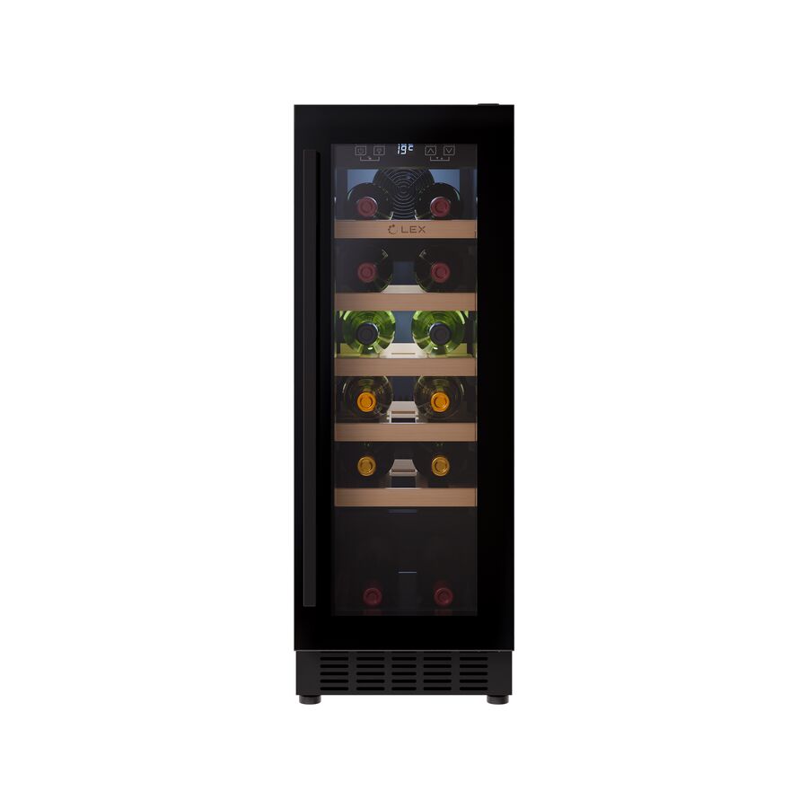 Винный шкаф LEX LWD3020BL