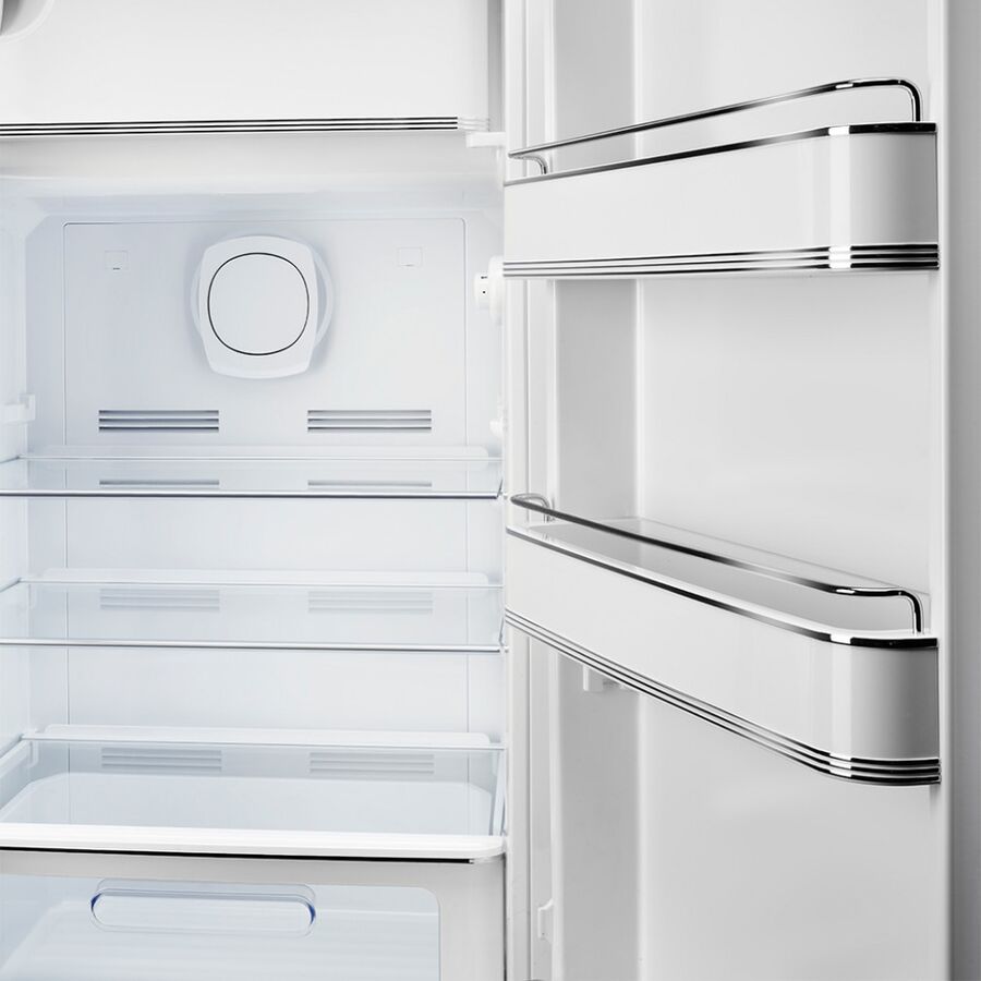 Холодильник SMEG FAB28RLI6 отдельностоящий, стиль 50-х, однокамерный, внутренняя морозильная камера, объем 270л (244+26) LED освещение