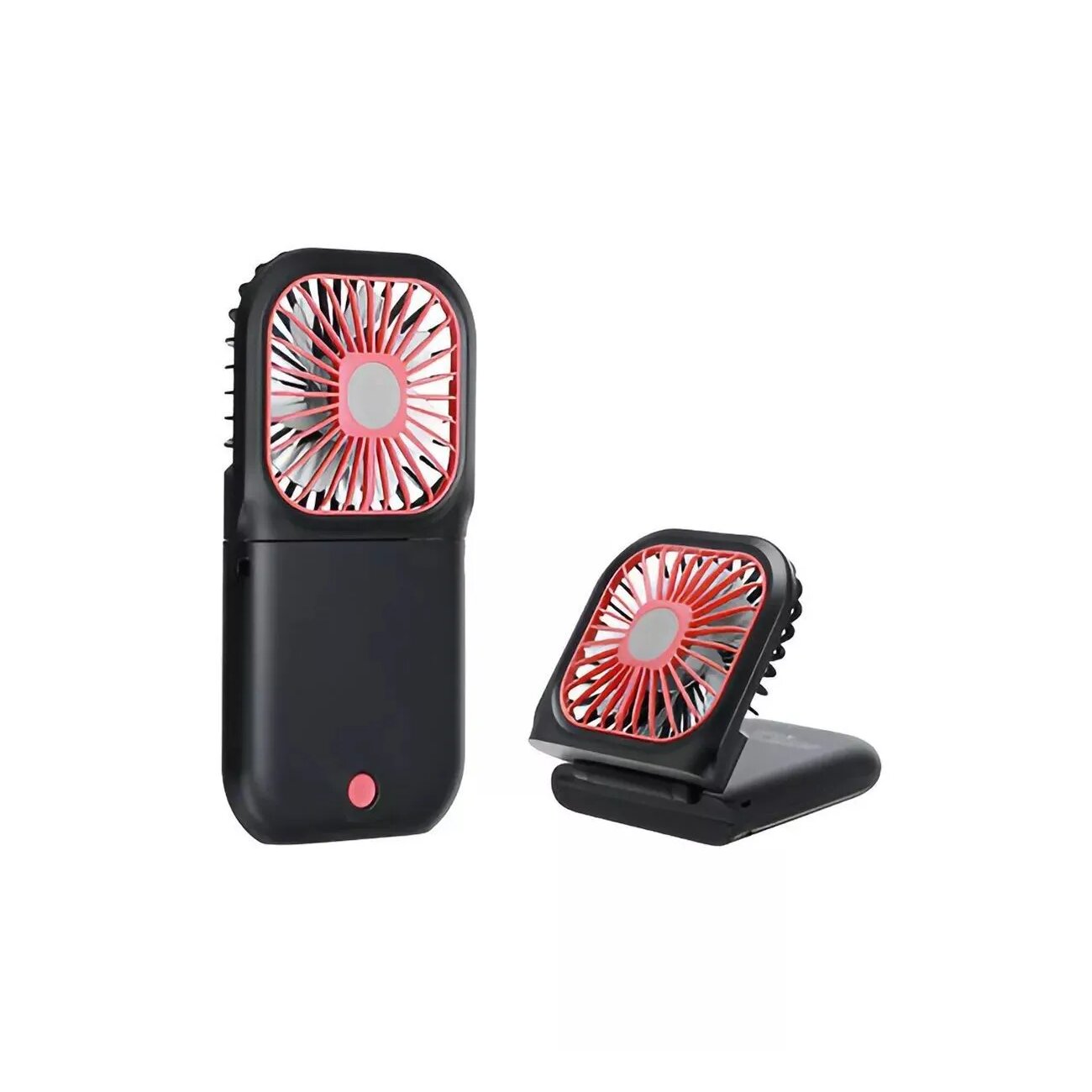 Портативный складной USB-вентилятор F20 Halter Folding Fan черный