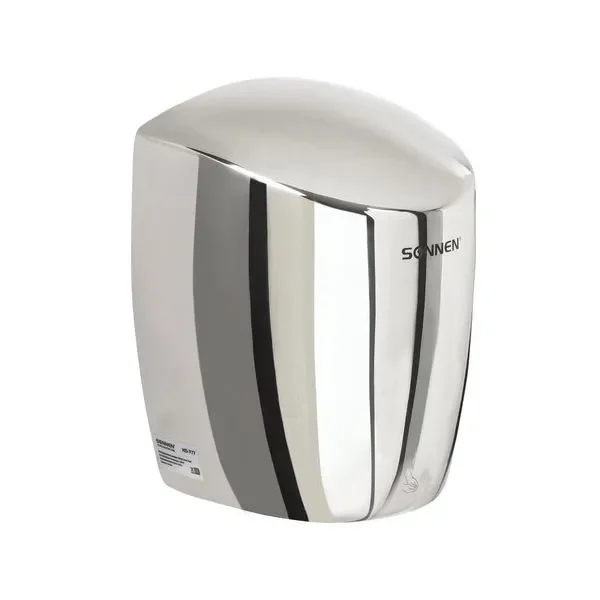 Сушилка для рук SONNEN HD-777 (604748) 1200Вт, нержавеющая сталь, антивандальная, хром