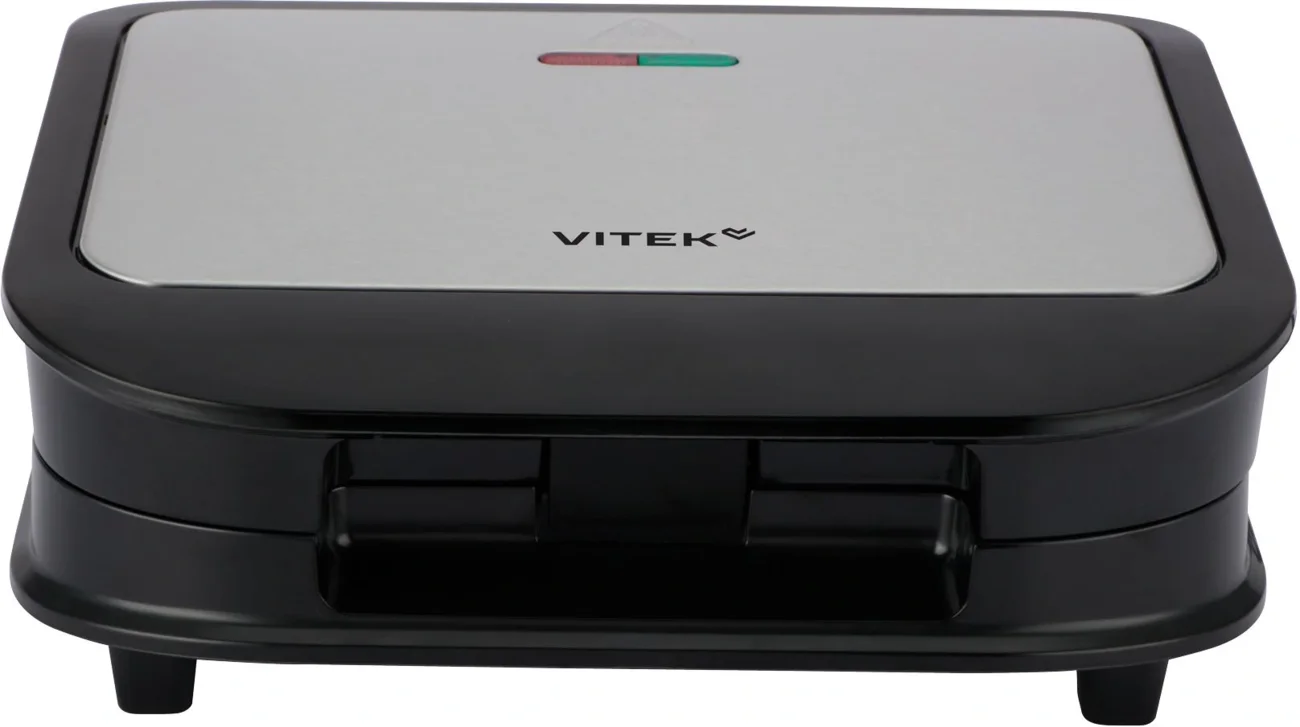 Сэндвичница Vitek VT-SM1001 700Вт черный/серебристый