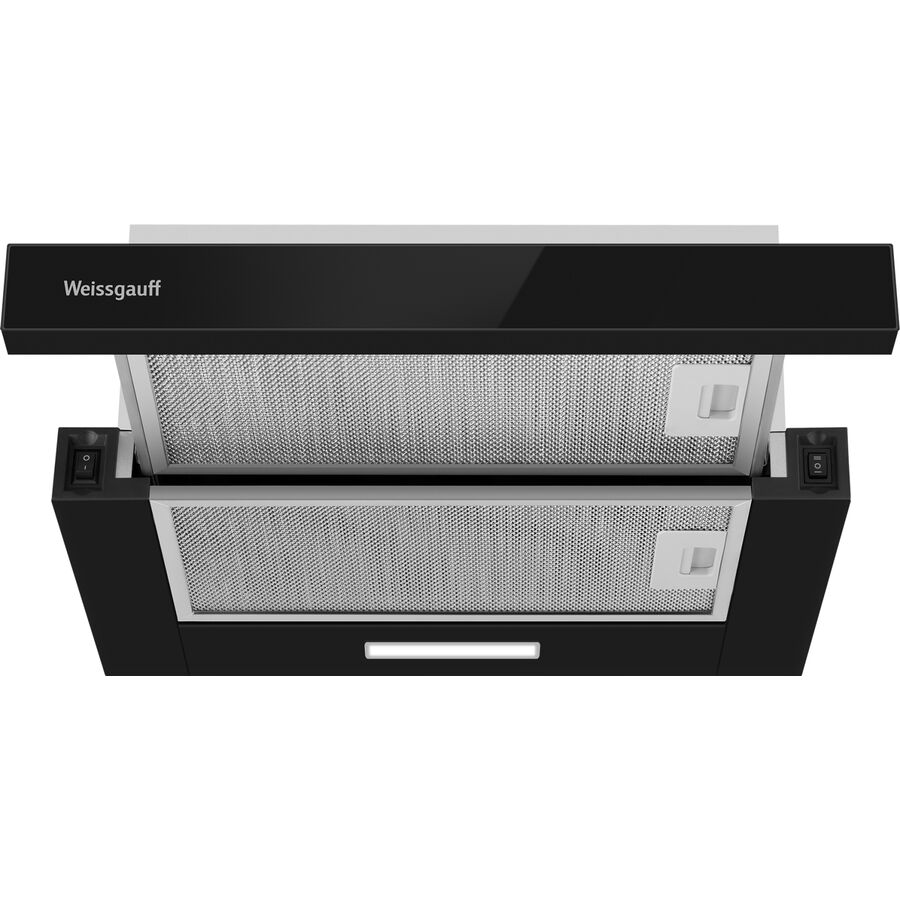 Вытяжка Weissgauff TEL 450 Black Glass