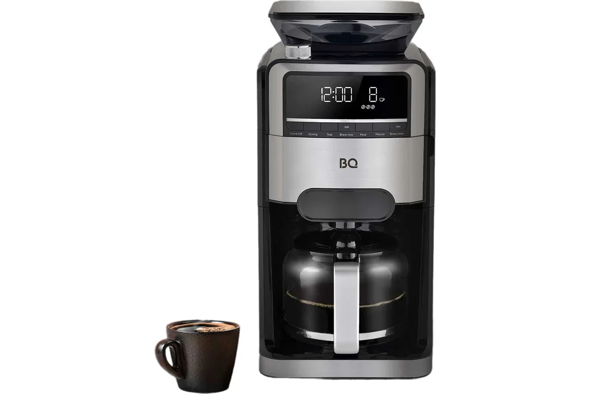 Кофеварка BQ CM3002 Black-Steel