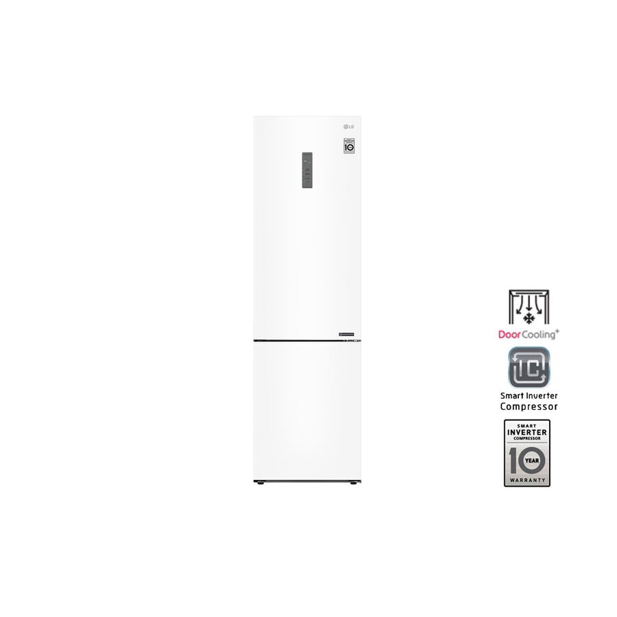 Холодильник LG GA-B509CQWL белый двухкамерный 203x59.5x68.2см Общий объем холодильной камеры 384 л Общий объем морозильной камеры 107 л Морози