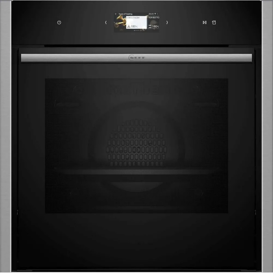 Встраиваемый духовой шкаф Neff B64FS31N0 черный/нерж электрический
