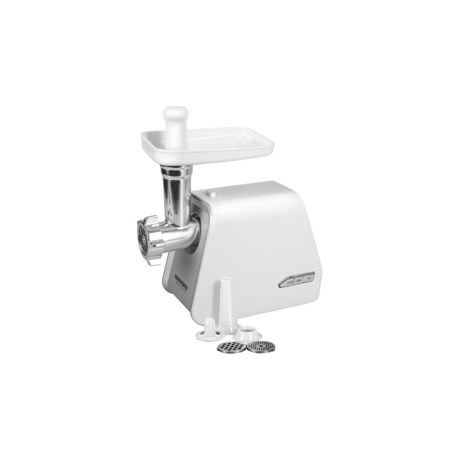 Мясорубка Redmond RMG-1216-8 белый/серебристый