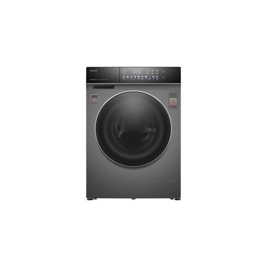 Стиральная машина Weissgauff WM 62210 Direct Drive Touch Inverter Steam Grey