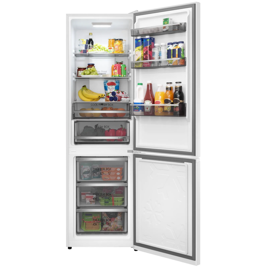 Холодильник отдельностоящий с инвертором MEFERI MFR200WH Total No Frost Combi Ultra