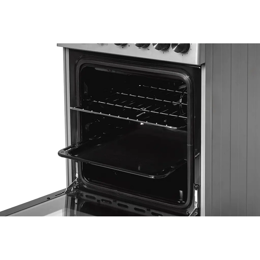 Кухонная плита Midea MFO-M4E20T9E(SL) серый/черный