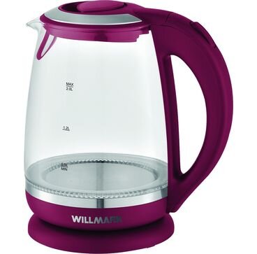 Чайник WILLMARK WEK-2005G Бордовый