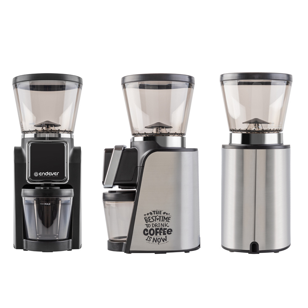Кофемолка ENDEVER Costa-1063 стальной/черный