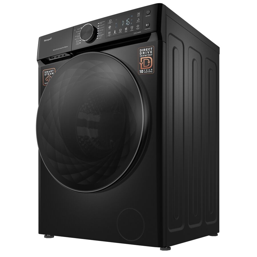 Стиральная машина Weissgauff WM 59411 Direct Drive Inverter Steam Matt Black