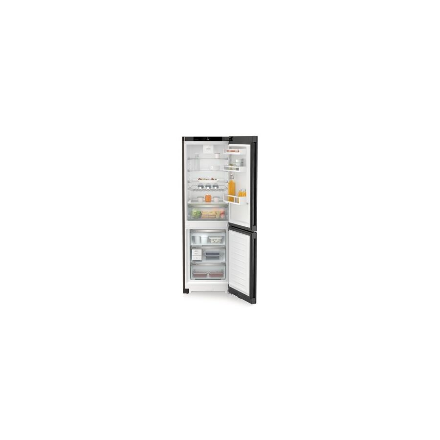 Холодильник LIEBHERR CNbdb 5223-22 001 Plus, EasyFresh 1 контейнер, МК NoFrost, 3 в. 185,5см, ш. 60 класс ЭЭ A++, внутренние ручки, Black Steel