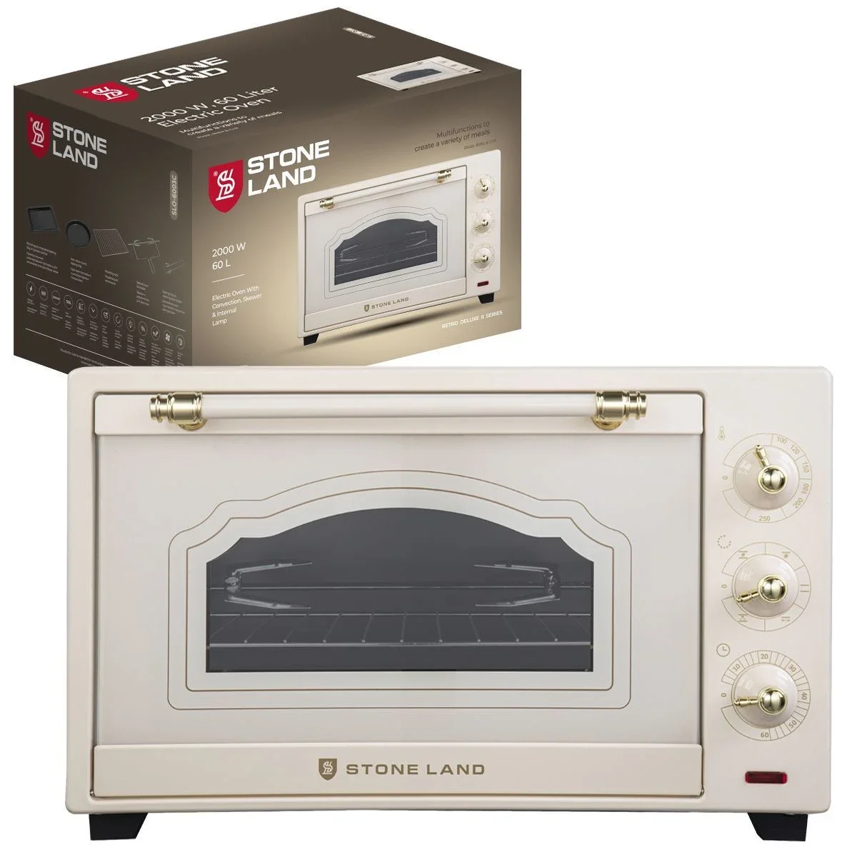 Мини-печь Stone Land SLO-6003C