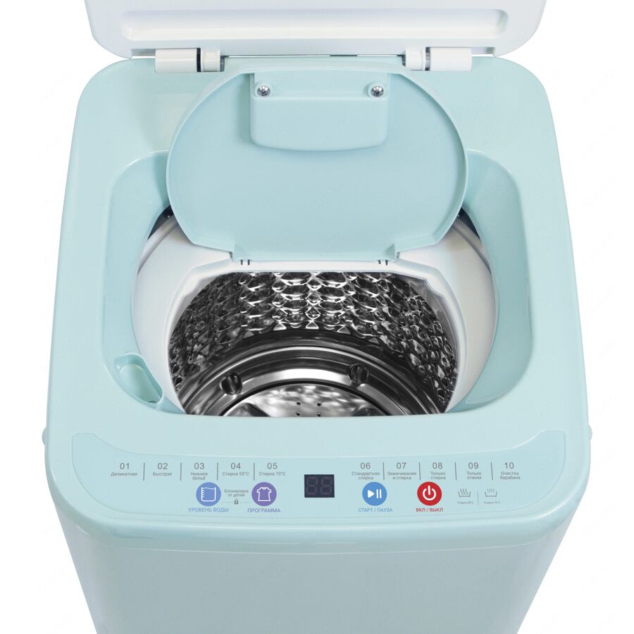Стиральная машина полуавтомат WILLMARK WMA-451GH бирюзовый