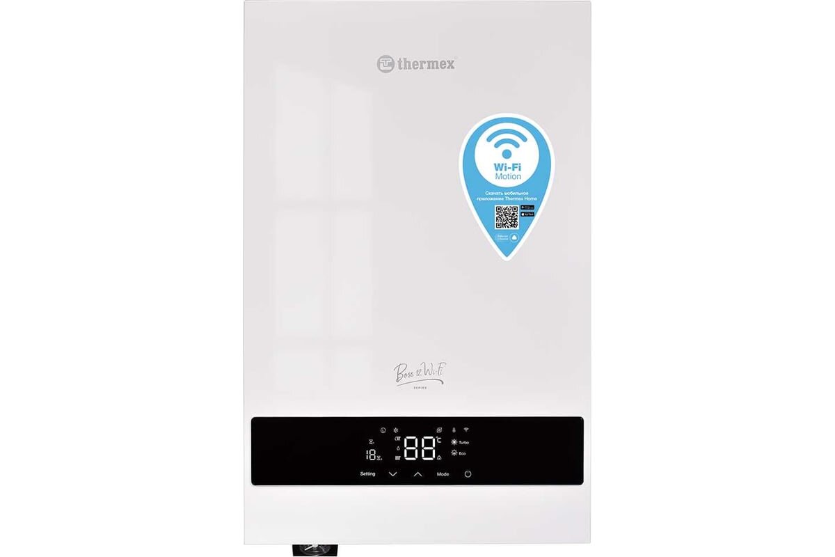 Котел электрический THERMEX Boss 12 Wi-Fi (White)