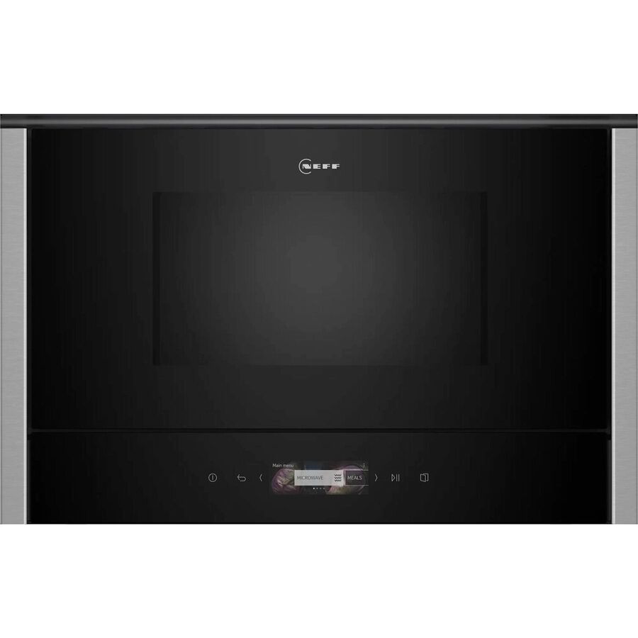 Встраиваемая микроволновая печь Neff NR4WR21N1 черный/нерж
