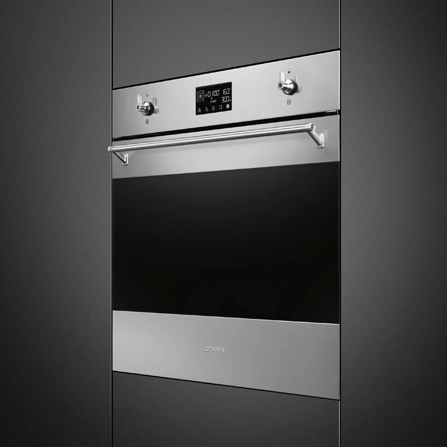 Духовой шкаф SMEG SO6302M2X Classica 60см, с функцией СВЧ, нерж