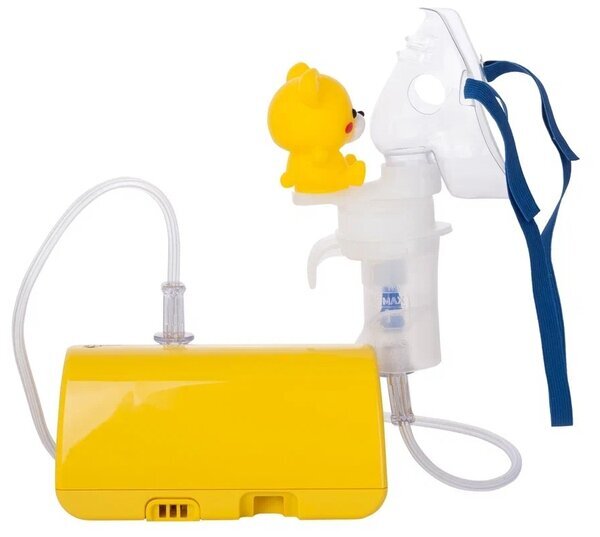 Ингалятор Omron NE-C24 Kids (NE-C801S-KDRU) компрессорный стационарный желтый
