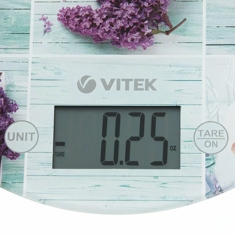 Весы кухонные Vitek VT-2426 сиреневый