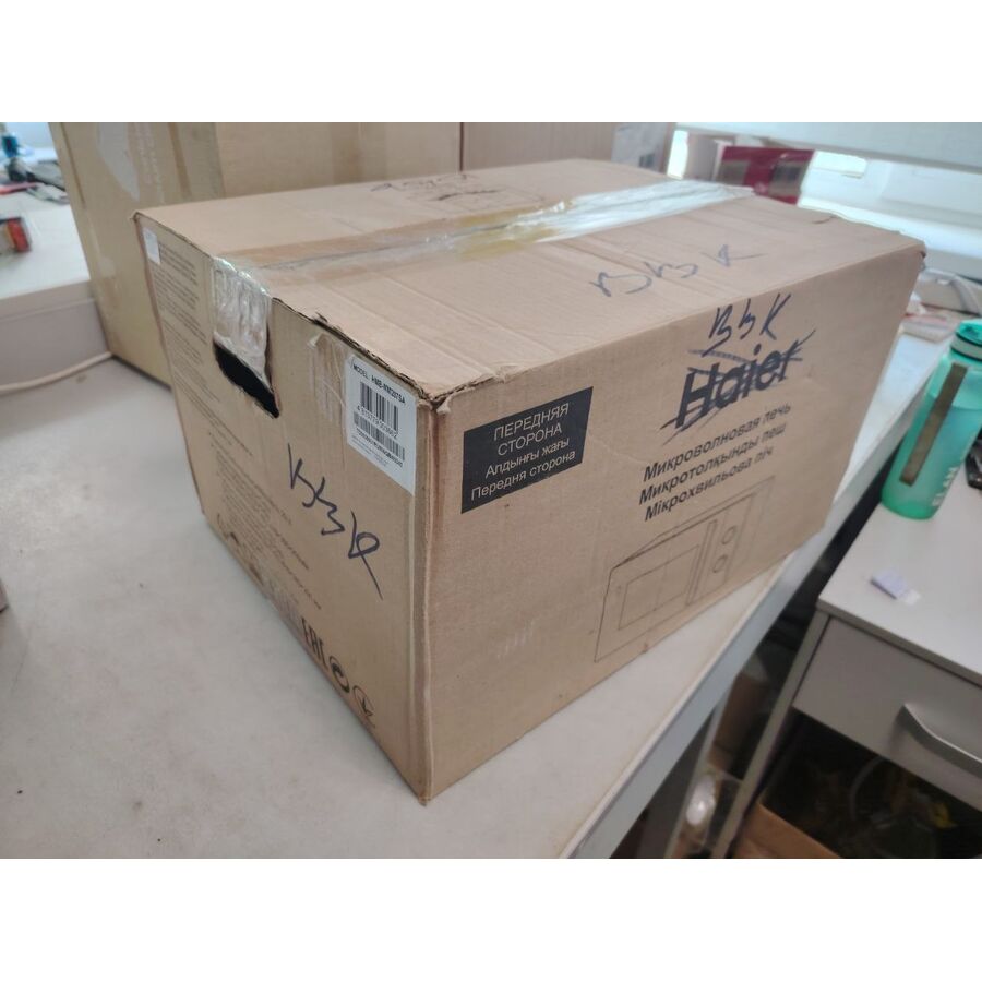УЦ Микроволновая печь BBK 20MWS-723T/B черный (плохая упаковка, бу, нет документация, замена панели управления)