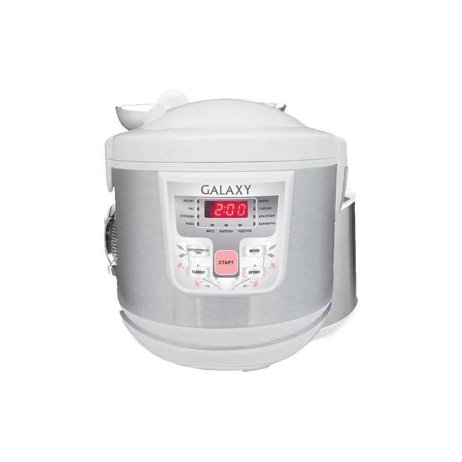 Мультиварка Galaxy Line GL 2641 белый, 5л. 11 программ приготовления