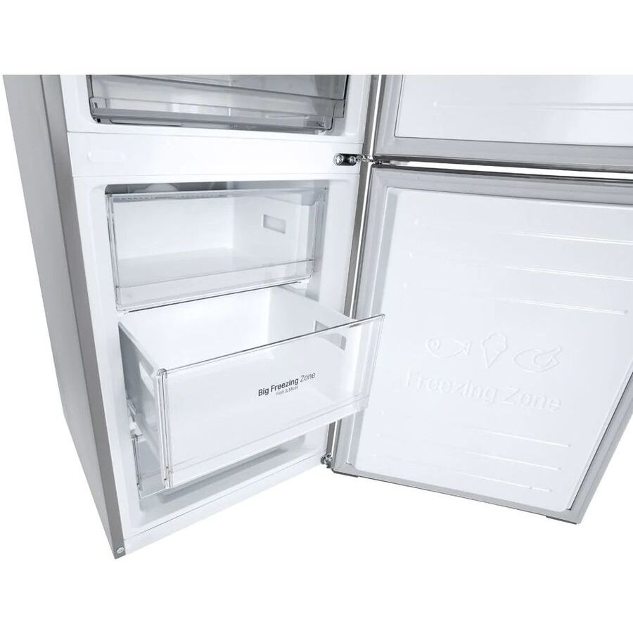 Холодильник LG GA-B509MAWL стальной 203x59.5x68.2см (двухкамерный)