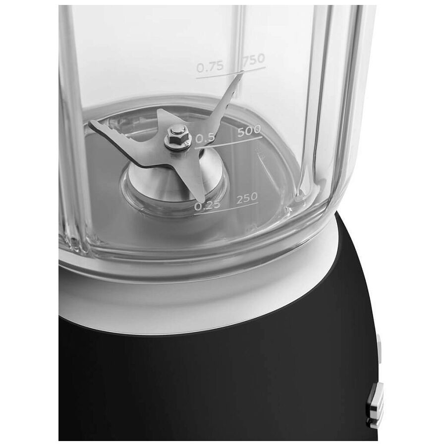 Стационарный блендер Smeg BLF03BLEU, черный