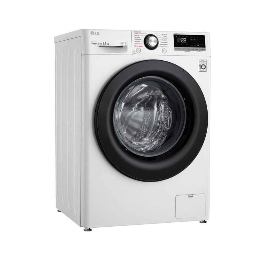 Стиральная машина LG F2V3PS6W класс: A загр.фронтальная макс.:8кг белый инвертер