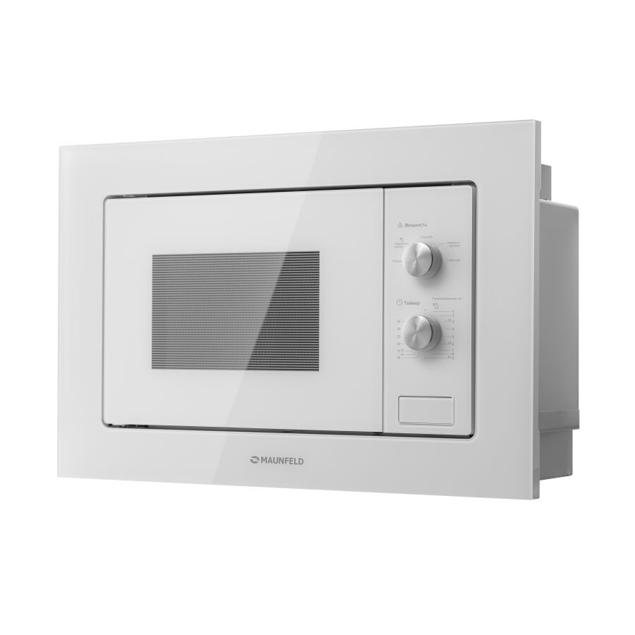 Встраиваемая микроволновая печь MAUNFELD MBMO.20.1PGW белый