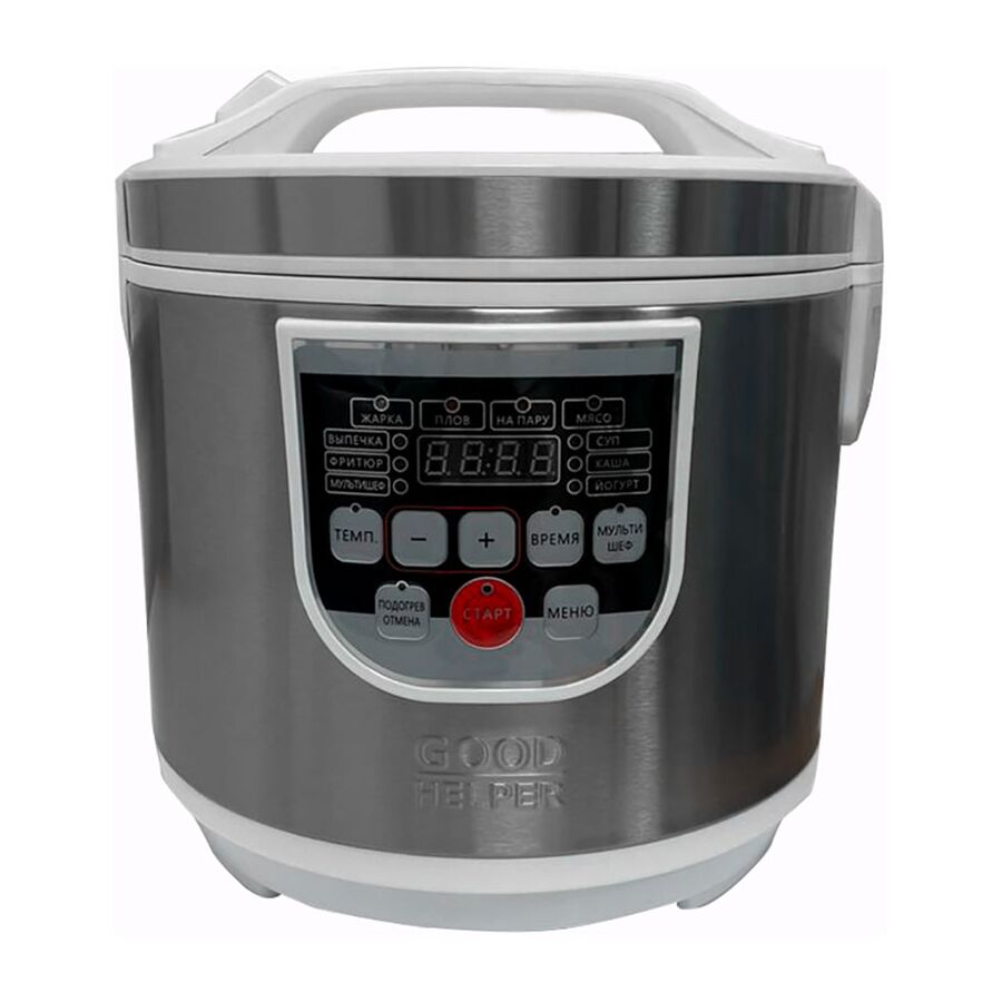 Мультиварка GOODHELPER GH-MC5101 стальной/белый