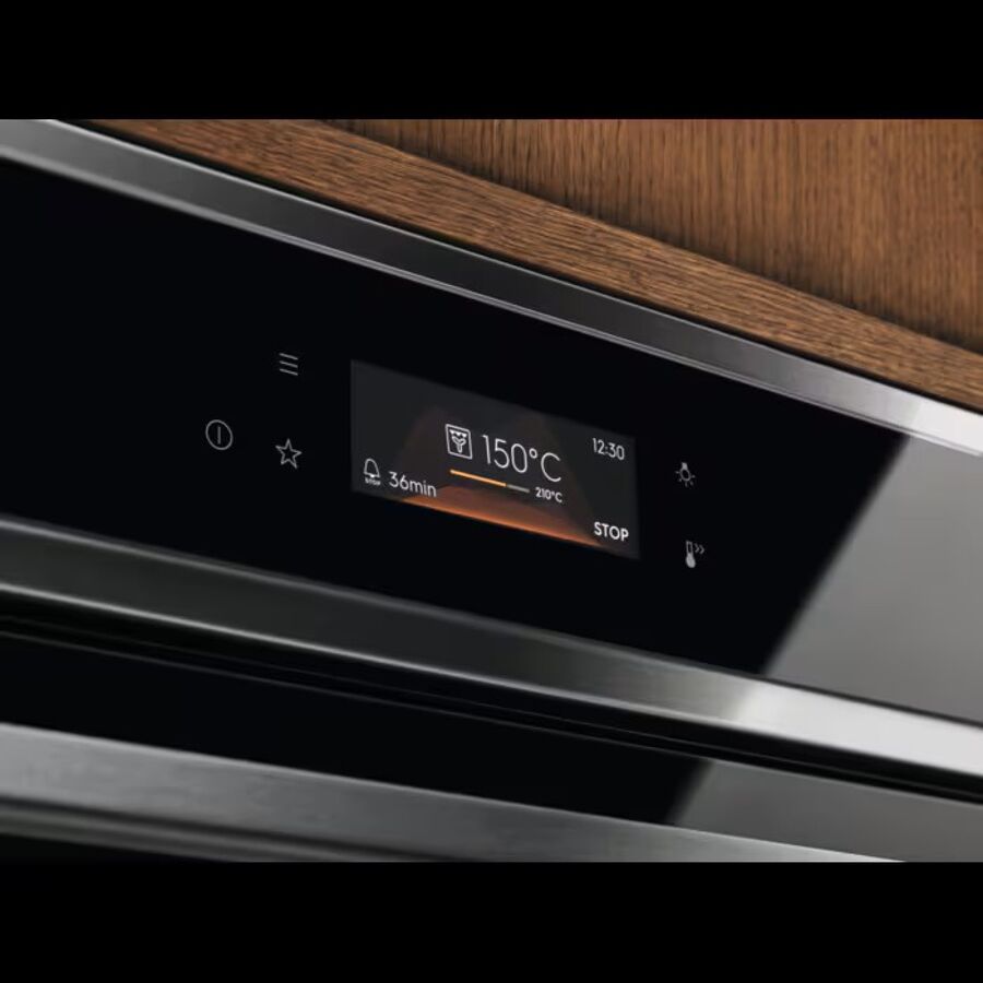 Духовой шкаф Electrolux LOE8P39X электрический с конвекцией, сенсорное управление, объем 72л, 11 режимов, автопрограммы, очистка пиролити