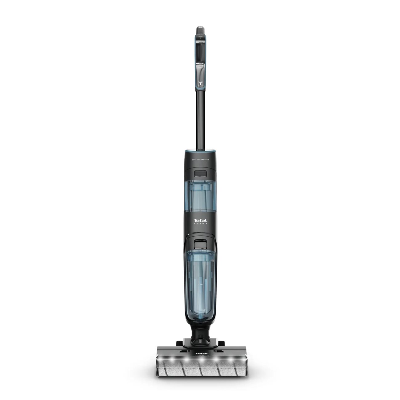 Моющий пылесос Tefal X-Clean 5 GF5555F0, 200Вт серый/черный