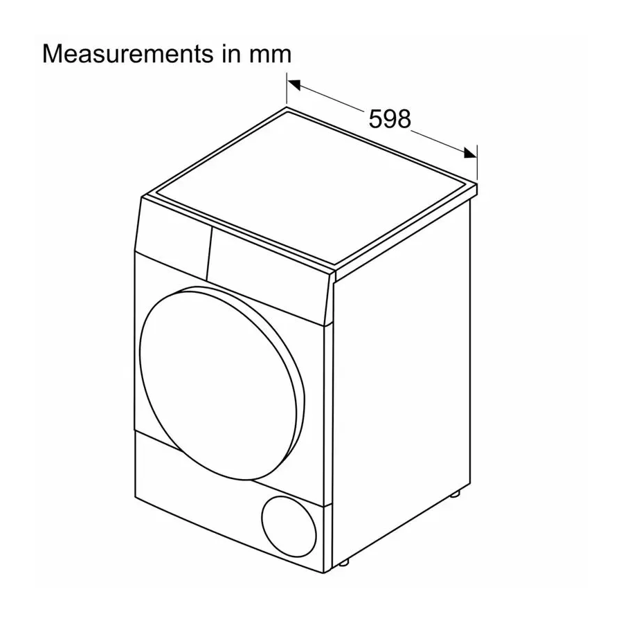 Сушильная машина Bosch WTN86202ME Silver inox