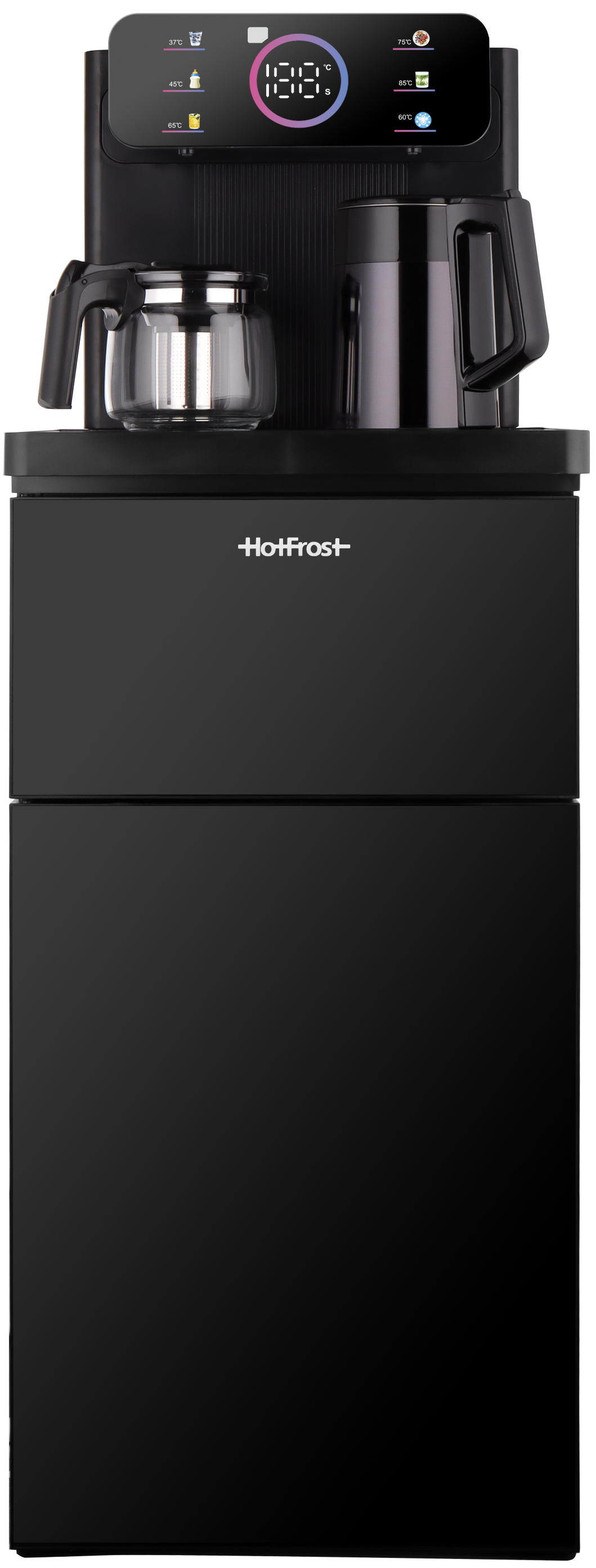 Кулер Hotfrost V1275TEA напольный электронный черный