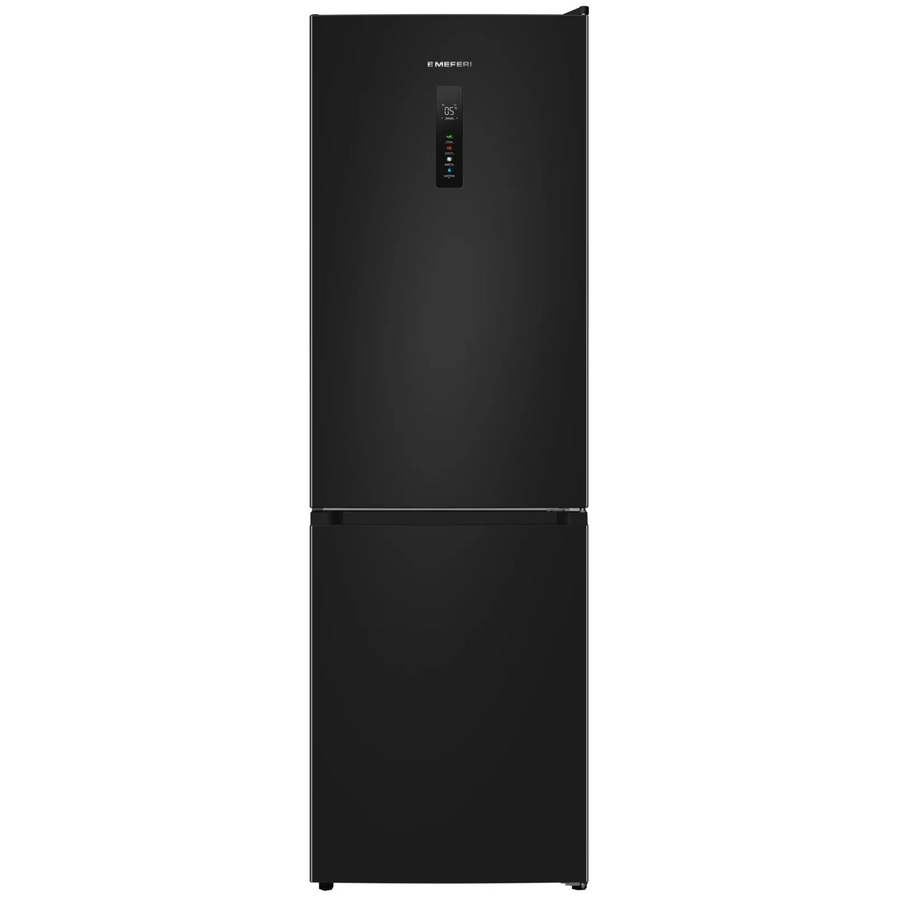 Холодильник отдельностоящий с инвертором MEFERI MFR185BK Total No Frost Combi Ultra