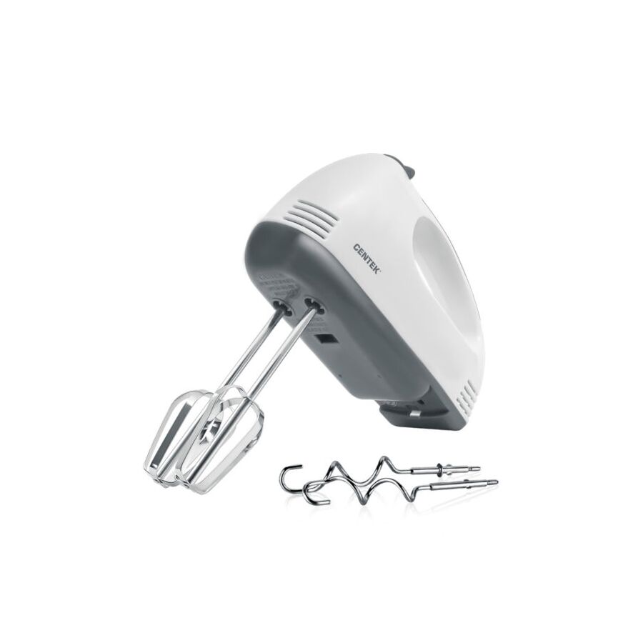 Миксер Centek CT-1111 белый/серый