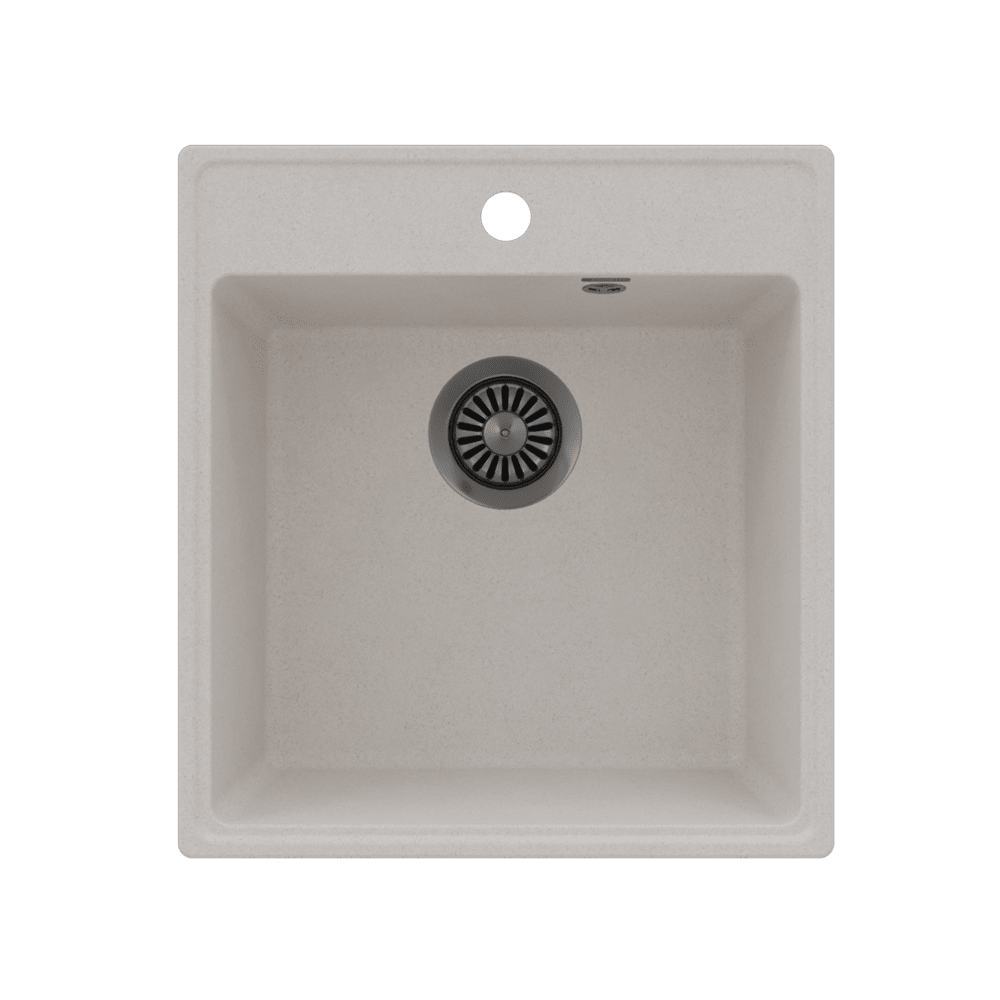 Кухонная мойка MAUNFELD Perla 460 MFQS-460W кремовый