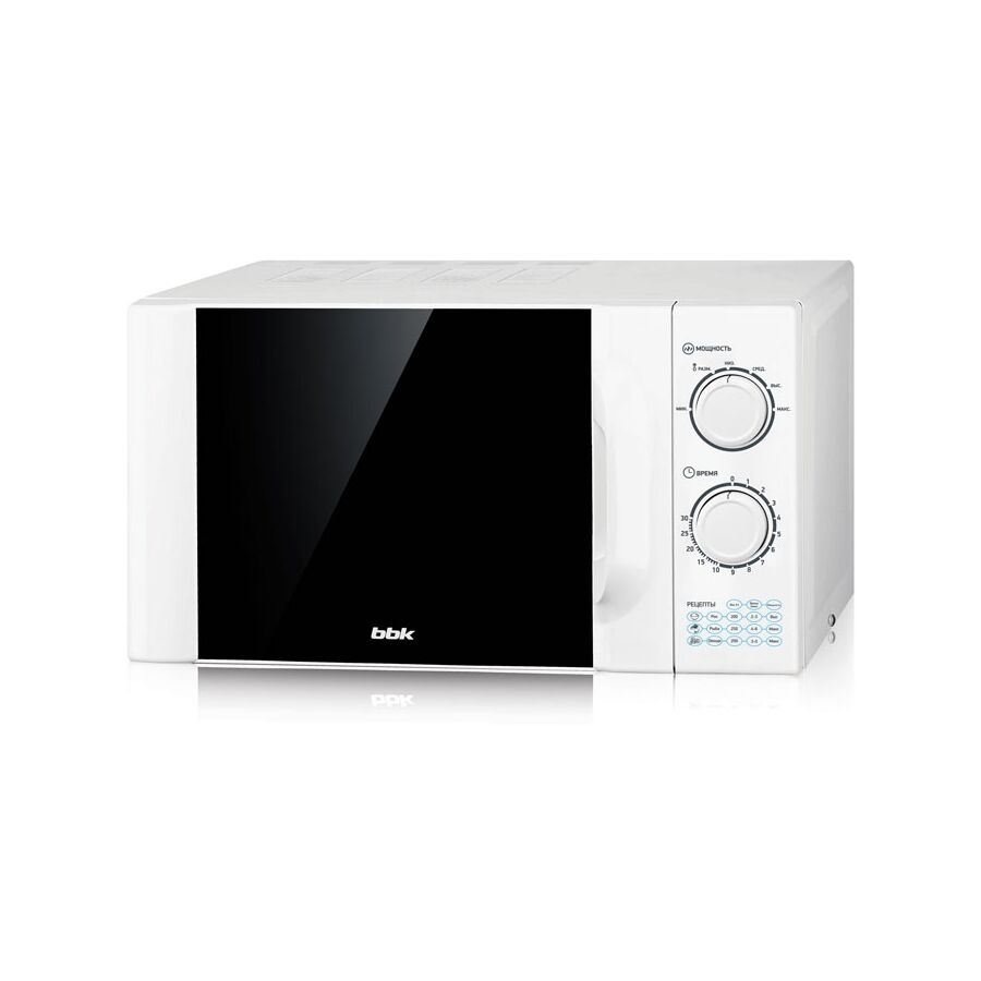 Микроволновая Печь BBK 23MWS-927M/W 23 л, 900 Вт, механическое управленние