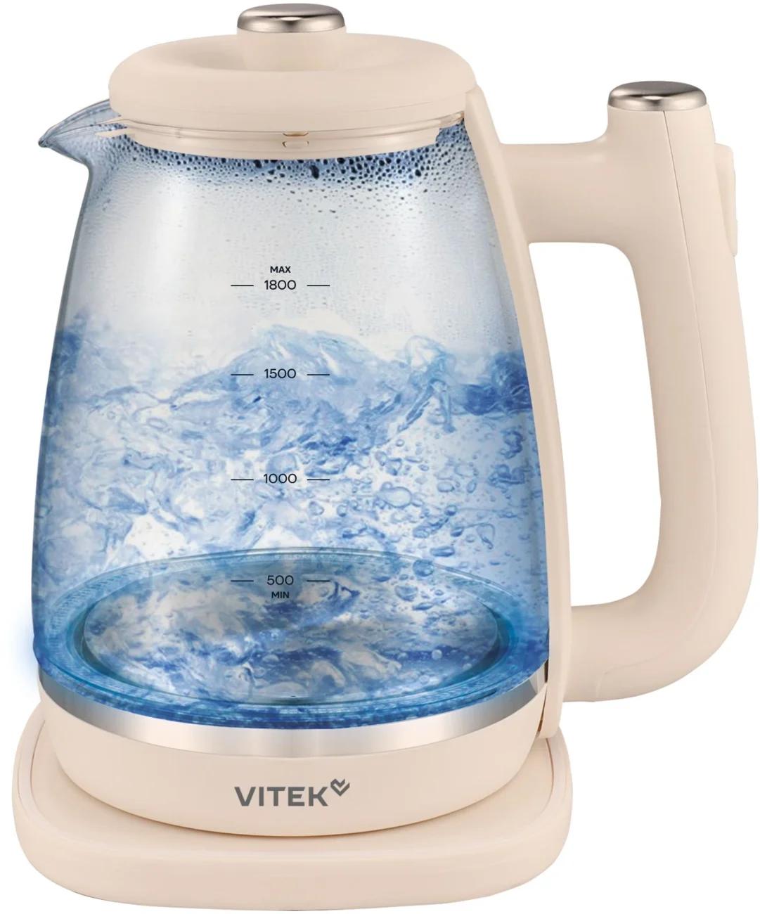 Электрочайник Vitek VT-WK1072 слоновая кость