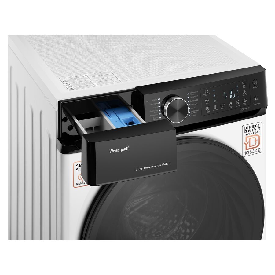 Стиральная машина Weissgauff WM 59411 Direct Drive Inverter Steam
