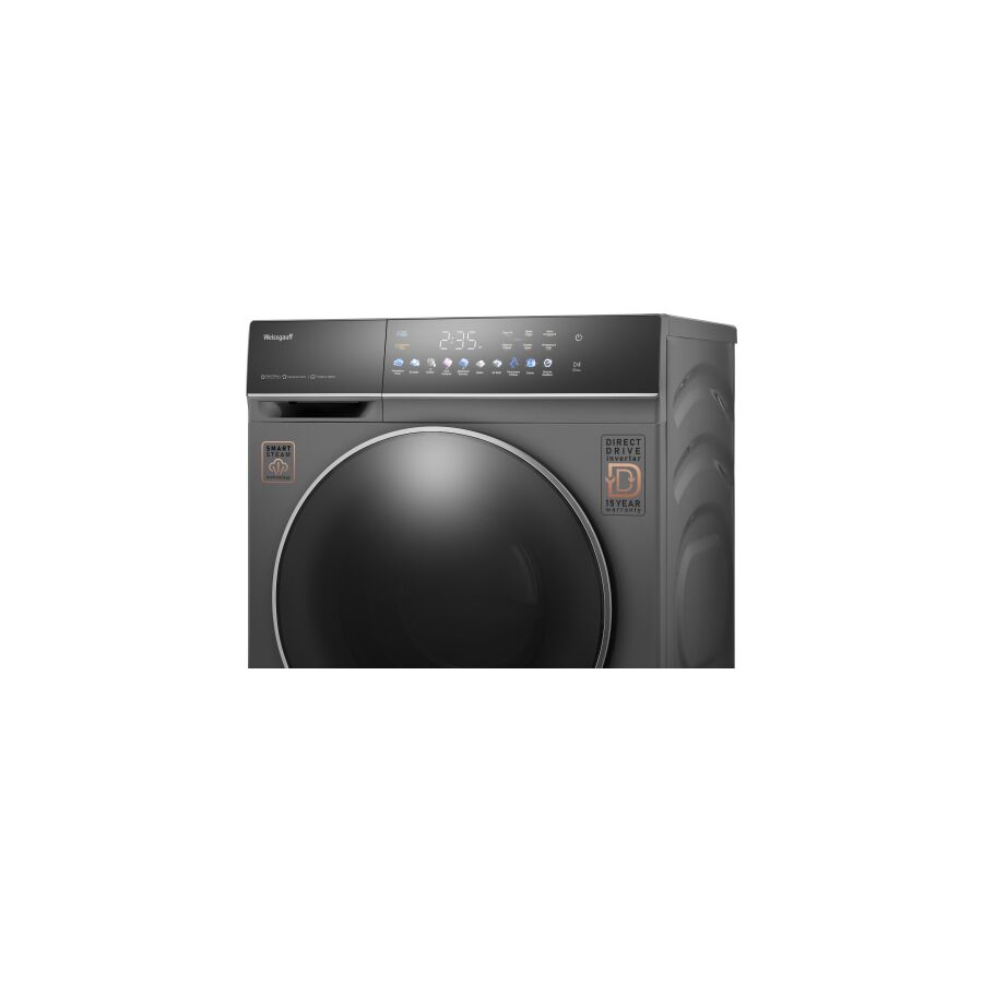 Стиральная машина Weissgauff WMD 62210 Direct Drive Touch Inverter Steam Grey